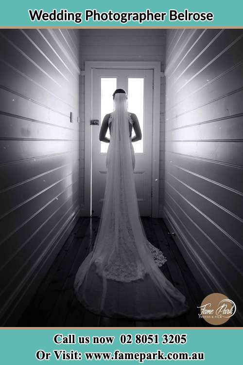 Photo of the Bride going out the door Belrose NSW 2085