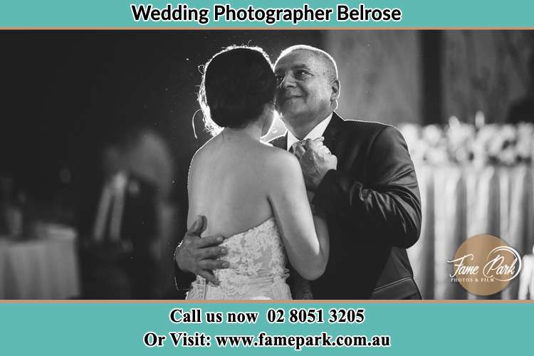 Photo of the Bride dancing with her father Belrose NSW 2085