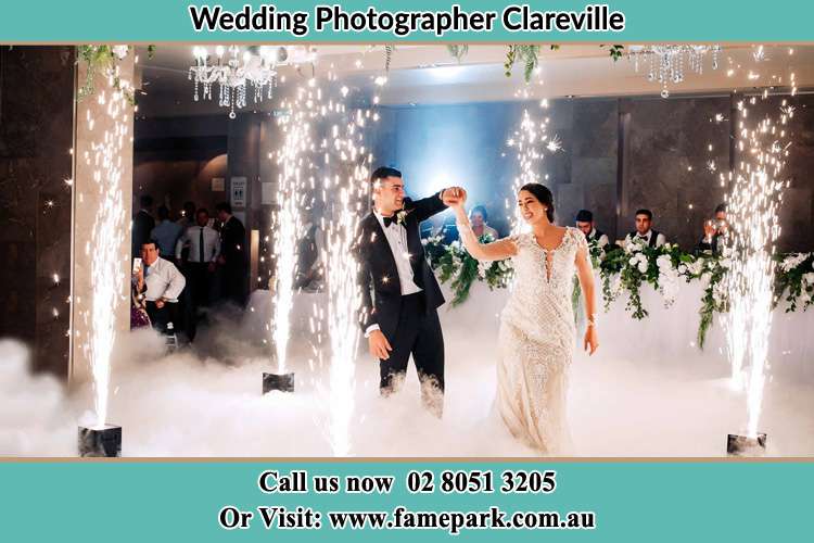 Photo of the Groom and the Bride dancing on the dance floor Clareville NSW 2107